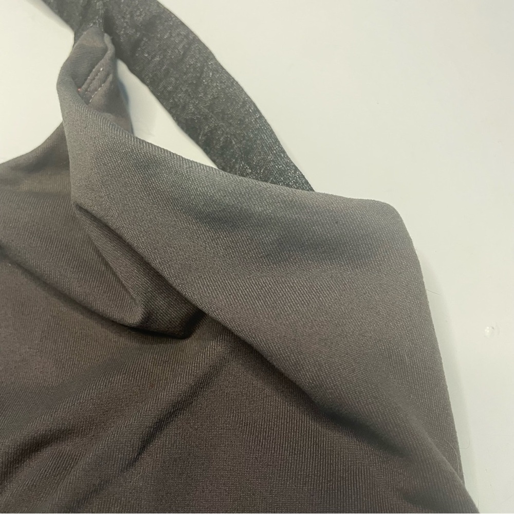 Savage Barbell Medium/Large Sports Bra Dyed Dark Gray PRELOVED - Picture 10 of 11